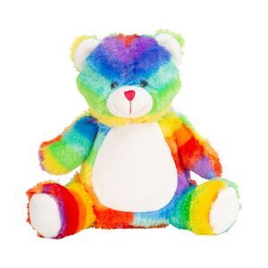 Mumbles Printme Mini Teddy Bear / Rainbow